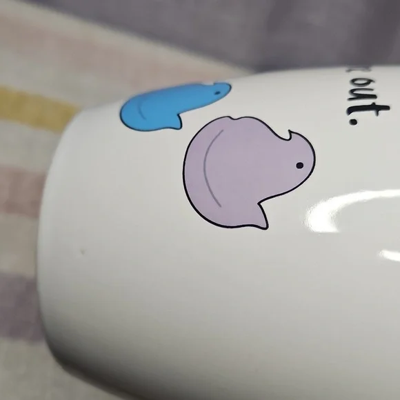 Yellow and White Spring Mug with Peeps Design - Picture 9 of 9